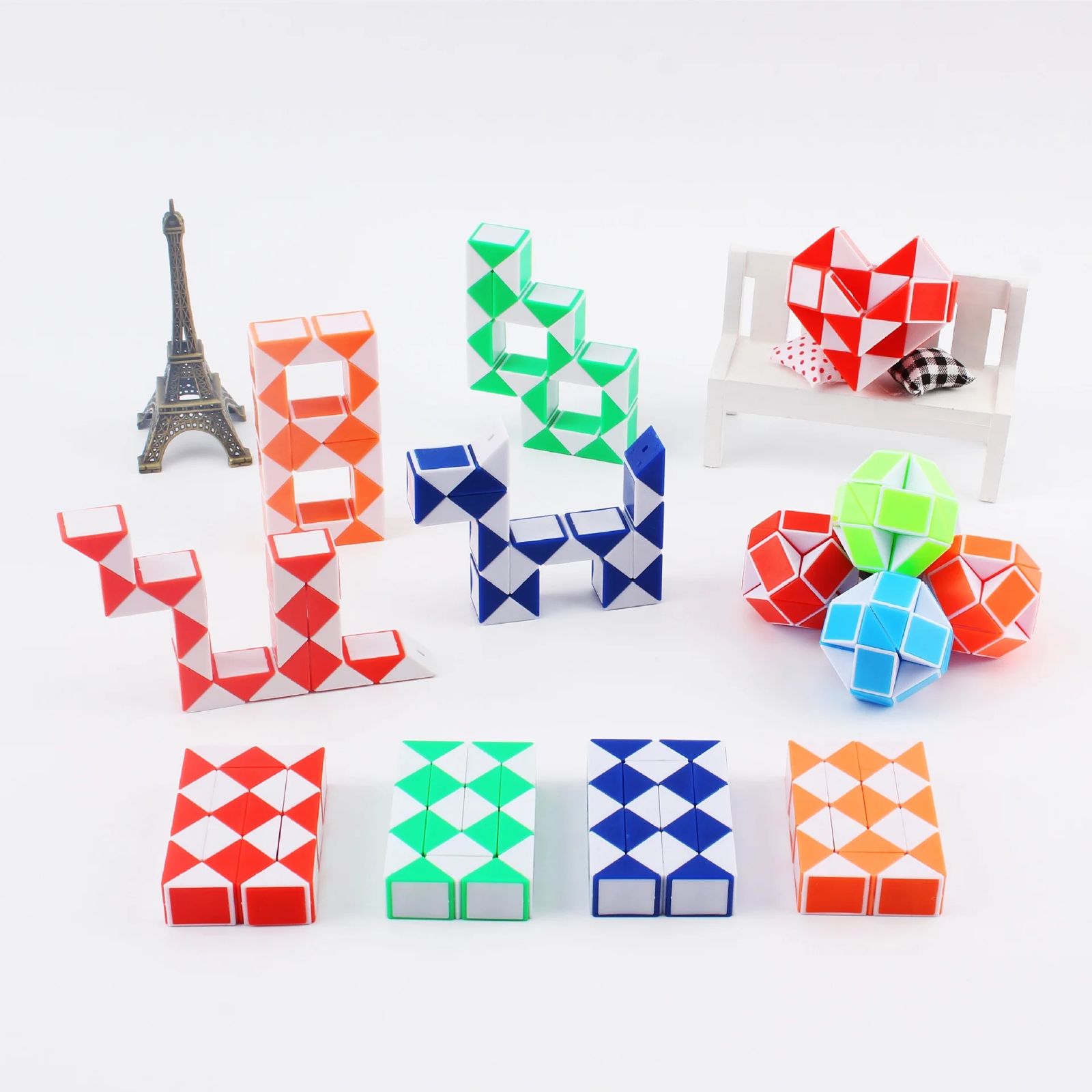 🧩بازل الأفعى التركيبية – Snake Puzzle